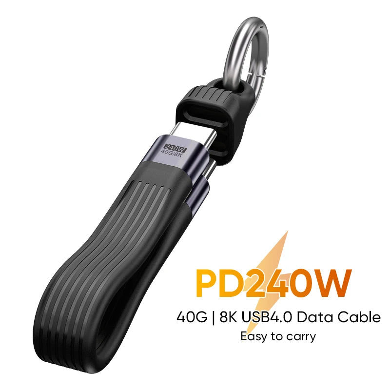 Cable llavero USB4 de 240W